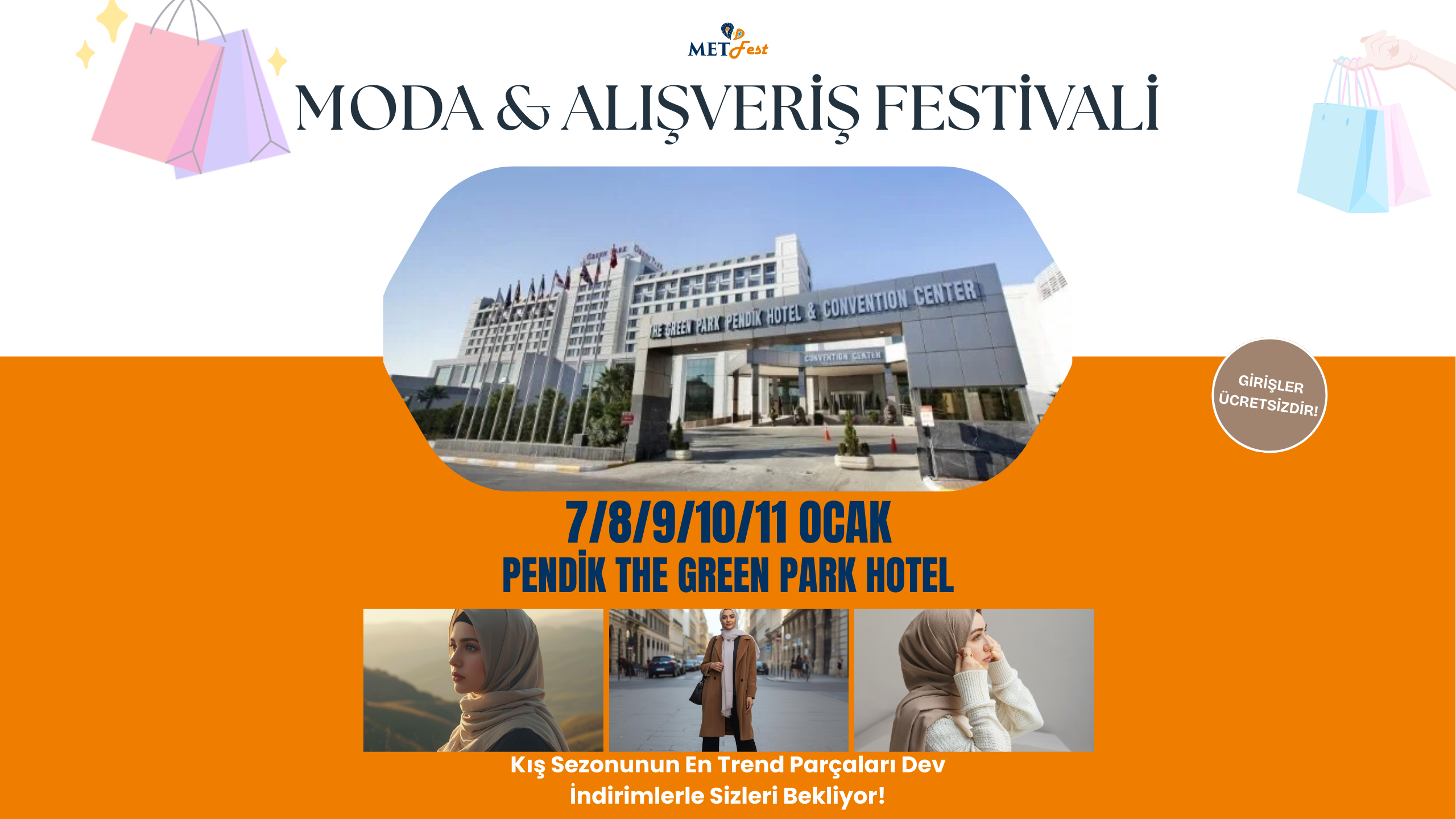 HANIMLARA DAİR HERŞEY METFESTİVAL'DE!